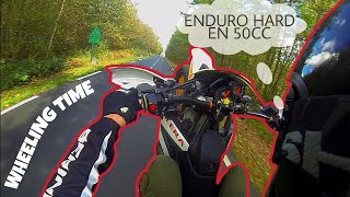 ENDURO HARD MONTÉES DE LIMPOSSIBLE EN 50CC [upl. by Adnarim608]