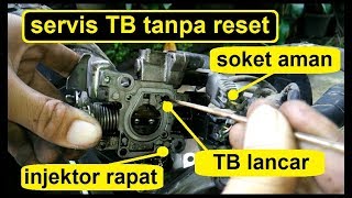 Bersihkan Throttle Body Motor Honda tanpa Reset [upl. by Yul]