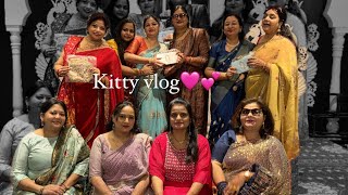 ladies KITTY MUST WATCH💕 ladies special  kitty party vlogs  ladies kitty party💕❤️ [upl. by Fawn]