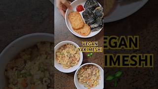 Mi intento de Yakimeshi vegano 🌱✨️ vegan cocina [upl. by Korten]