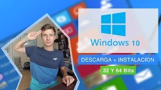 Descargar e Instalar Windows 10  32 y 64 Bits  Original amp Tutorial en Español [upl. by Younger]