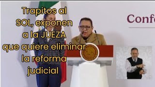 trapitos al sol exponer a la jueza que quiere eliminar la Reforma judicial [upl. by Ximenez]