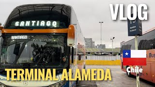 Recorriendo el Terminal de Buses Alameda en Santiago de Chile [upl. by Barbaraanne777]