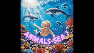 🐬🐠 🌊MEET ANIMALS SEA  🎵 [upl. by Teeter]