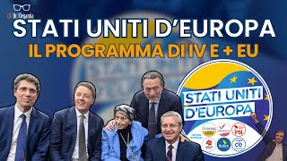 Il PROGRAMMA di Stati Uniti dEuropa cosa propongono RENZI e BONINO [upl. by Onitrof]