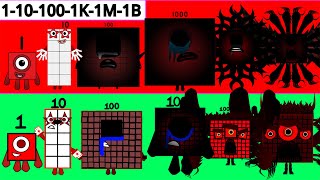 Uncannyblocks Band But Different nightmare 1101001K1M1B VS Different But Not like this [upl. by Akeihsal230]