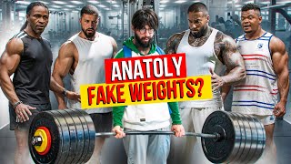 Anatoly Use FAKE WEIGHTS in gym PRANK  ANATOLY pretended to be a Beginner 10 [upl. by Aliak249]