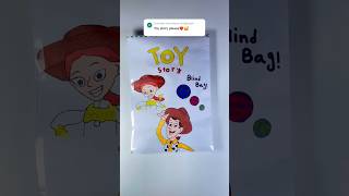 Toy story blind bag🤠🤍shorts blindbag asmr diy unboxing paperdiy blindbagpaper [upl. by Bowden]