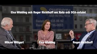 Elsa Widding och Roger Richthoff om Nato och DCAavtalet [upl. by Leuneb]