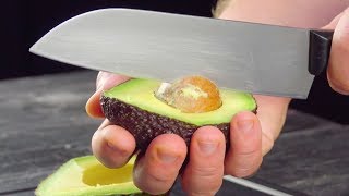 Infila il coltello nel seme di avocado Dopo 20 minuti in [upl. by Eicnahc38]