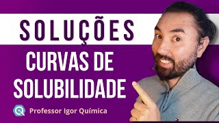 Solubilidade Coeficiente de Solubilidade e Curvas de Solubilidade  Estudo das Soluções [upl. by Hsejar]