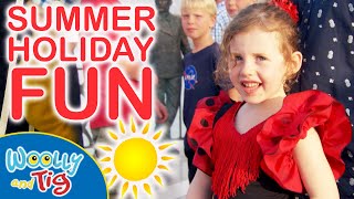 WoollyandTigOfficial Summer Holiday Fun ☀️ TV Show for Kids  Toy Spider [upl. by Eilarol]