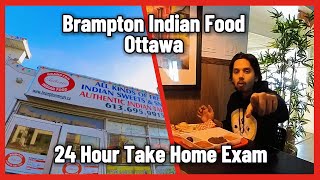 Brampton Indian Food Now in Ottawa Canada  Algonquin  canada ottawa bramptonfood indianfood [upl. by Nashner]