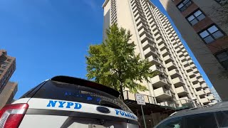 NYPD investigating fatal stabbing of 46yearold man on Upper West Side [upl. by Ahsinrev]