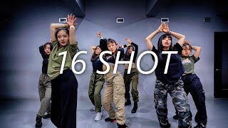 Stefflon Don  16 Shots  SUNJ choreography [upl. by Atiker]