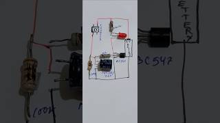 How to makeMono stable circuit diagramwith Transistor timer electronic shortsfeed [upl. by Stutsman]