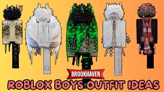 Roblox Boys Outfits Codes For Brookhaven RP Berry Avenue HSL and Bloxburg [upl. by Dahs]