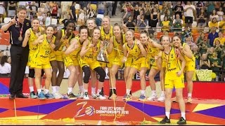 FIBAU17 Australia PackLine Defense [upl. by Dnomse892]