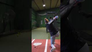 Softball girls doing batting practice 🥎 mlb softball baseball foryou shorts [upl. by Renferd]