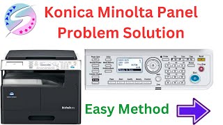 konica minolta key pad panel problem solution For Bizhub 164184185e195215206226 [upl. by Uttasta]