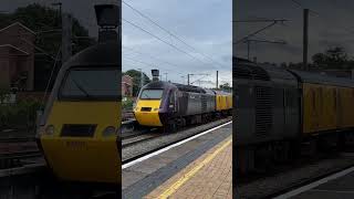 Colas Rail 43251 amp 43357  York 010724 hst colasrail class43 york railway station train [upl. by Alym]