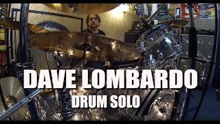 Dave Lombardo  drum solo [upl. by Anialahs820]