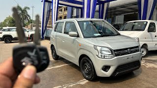 Maruti Wagon R Vxi 2023❤️ New Wagon R Vxi Petrol Latest Features amp Onroad Price wagonr2023 [upl. by Esorrebma]