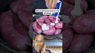 Todos vão querer fazer assim agora em casa veja só isso 😱 viral food ahorts [upl. by Aiht]