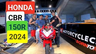 Honda CBR 150R 2024 SRP 183900  SPECS REVIEW SOUND CHECK  Kirby Motovlog [upl. by Kalagher]