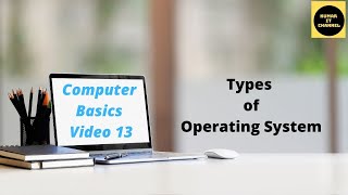 Different types of Operating SystemSingle User OSMulti User OSComputer Basics Tutorial Part 13 [upl. by Kanter197]