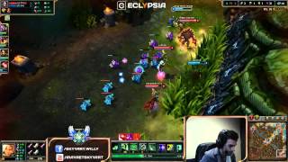 Zerator et Skyyart Riven  Ziggs botlane Fun Game [upl. by Asoj]