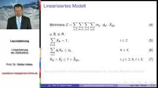 Video 153 zum quotOperations Management Tutorialquot Linearisierung der Zielfunktion [upl. by Ttej141]