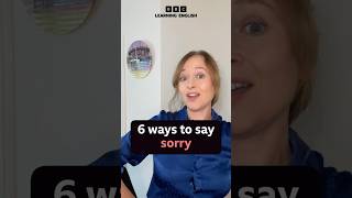 6 ways to say ‘sorry’ in English shorts [upl. by Cordi]