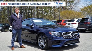 BRAND NEW 2020 MercedesBenz E450 Cabriolet  Video Tour with Sam [upl. by Ivzt]