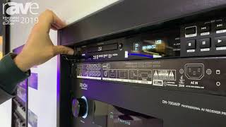 ISE 2019 Denon Professional Shows DN500BD MKII AllinOne BlueRayDVDCD Player for Home Theaters [upl. by Tolmach150]