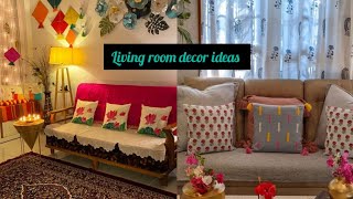 INDIAN LIVING ROOM DECOR IDEAS II LIVING ROOM DECORATION IDEAS II [upl. by Loram]