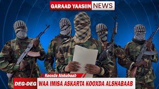 Tirada Askarta AlShabaab waa immisa xiligan kadib 2sanno oo dawladdu dagaal kula jirtay kooxdaasi [upl. by Lenzi]