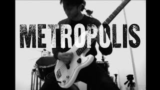 METROPOLIS by Motörhead Bass Cover [upl. by Katey]