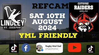 Lindley St Joes v Cutsyke Raiders  YML  Full Game  RefCam [upl. by Lawtun]