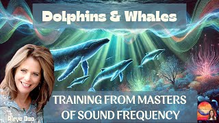 Telepathic Lessons from Whales and Dolphins Sound Healing Training from Masters  Aleya Dao [upl. by Aubine]