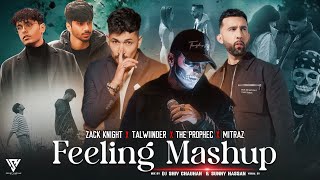 Zack Knight X Talwiinder X The PropheC X Mitraz  Feeling Punjabi Mashup 2024  Sunny Hassan Visual [upl. by Deehan]