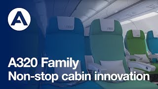 A320 Family nonstop cabin innovation [upl. by Aielam]