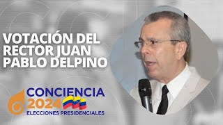 Votación del rector Juan Carlos Delpino [upl. by Ariana]