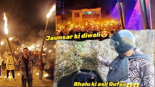 Jaunsar ki aisi diwali aapne kabhi nahi dekhi hogi😍kya humko Bhaalu mila😱😱😱 [upl. by Yttam506]