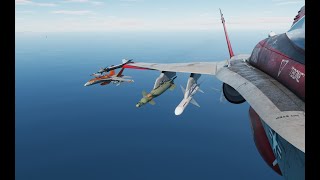 DCS  Flashpoint Levant  Ship Strike and CAP  11062024 [upl. by Ffirahs]