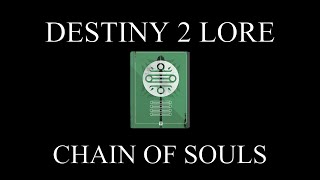 Destiny 2 Lore  Most Loyal  Part 12  Chain Of Souls [upl. by Celine431]