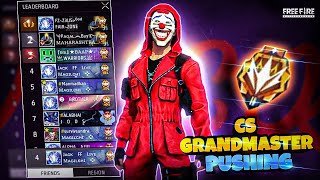 CSR RANKED GRANDMASTER PUSHING  AARAMBIKALAMA AATATHA  FREE FIRE GT SQUAD  freefire [upl. by Skillern903]