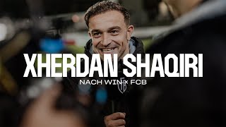 Xherdan Shaqiri nach dem 61Sieg gegen Winterthur [upl. by Eraste]