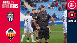 Resumen PrimeraFederación  CD Atlético Baleares 01 CD Castellón  Jornada 25 Grupo 2 [upl. by Eignat]