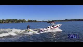 The SWELL Wakesurf Creator can transform your boat into a wakesurf machine [upl. by Koah100]